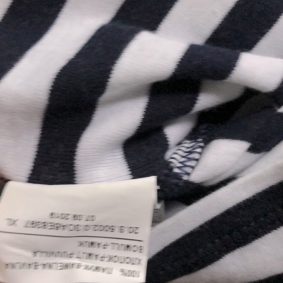 BENETTON (XL) Multicolour vintage strap shirt 100% cotton - Picture 9 of 11